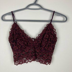 🌟3/$35🌟 Burgundy Lace Bralette
